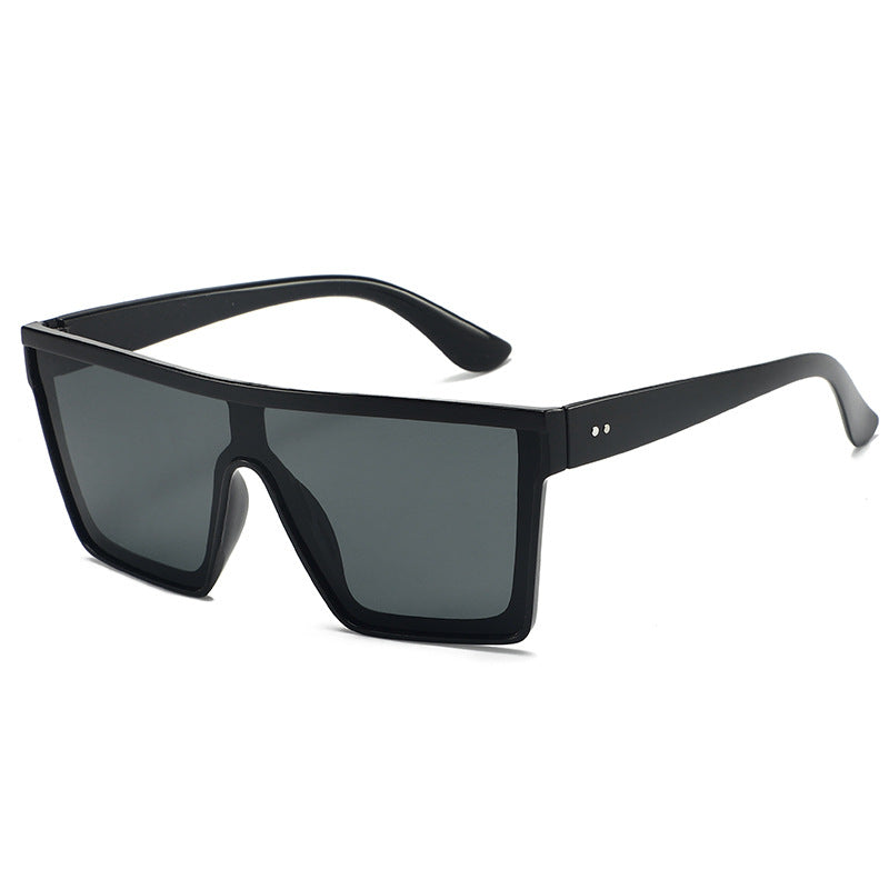 Dame futuristisk oversized solbrille Luvikno