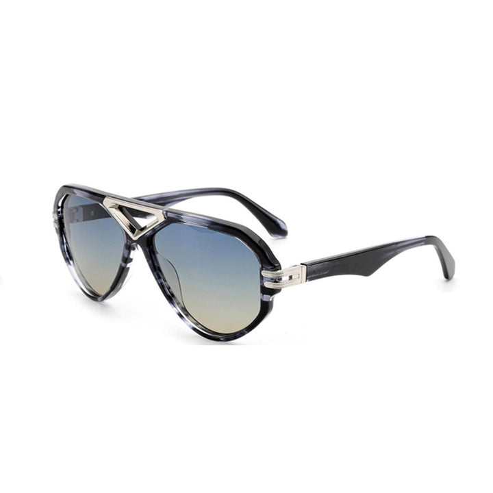 Damer elegant solbrille med markant ramme Luvikno