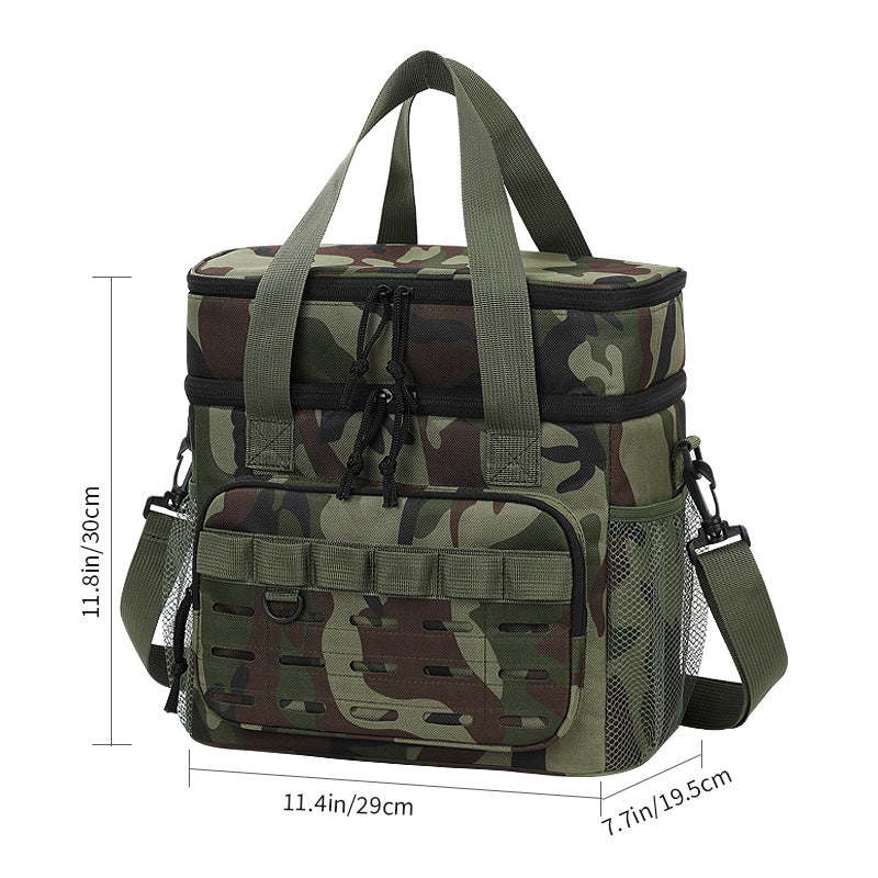 Dame isolert og slitesterk kjølebag i moderne camouflagedesign Luvikno