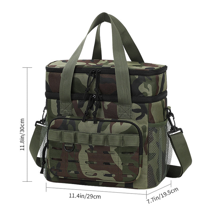 Dame isolert og slitesterk kjølebag i moderne camouflagedesign Luvikno