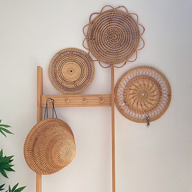 Dame Elegant håndvevd rattanunderlag Luvikno