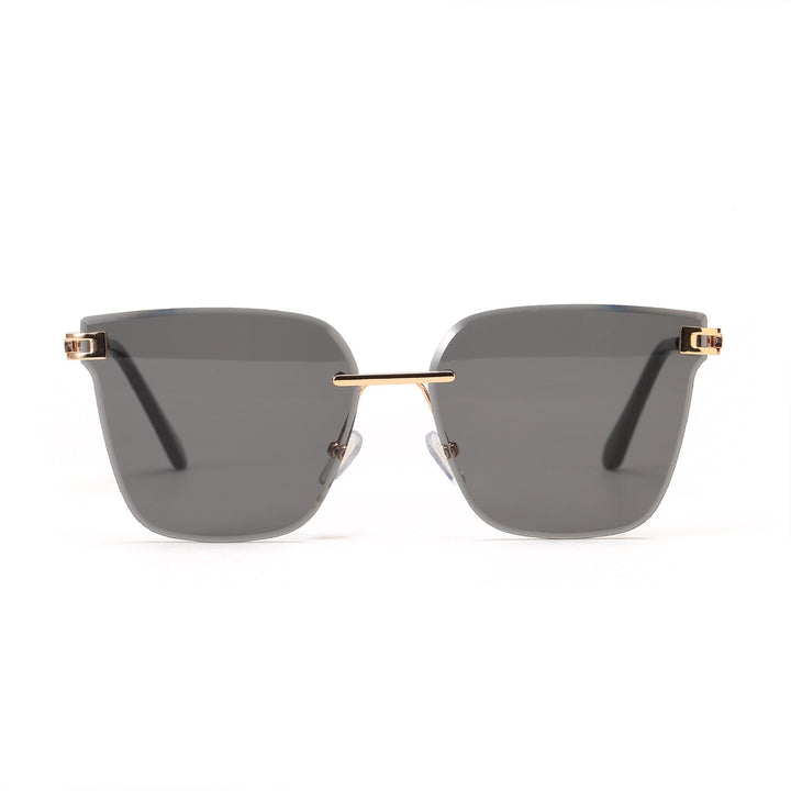 Dame moterøkt solbrille med filigranramme og UV-beskyttelse Luvikno