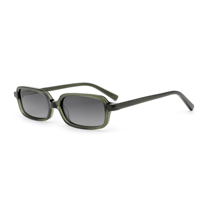 Dame moteriktig solbrille i samtidsrektangel design Luvikno