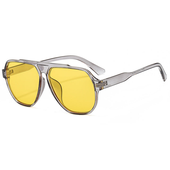 Damer Sporty Solbriller i trendy Shield-design Luvikno