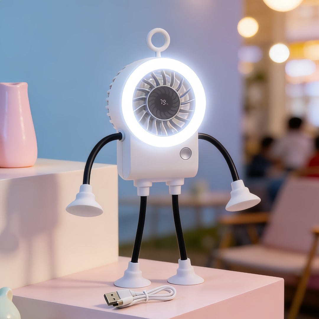 Dame kreativ bordvifte med LED-belysning og fleksibel design Luvikno
