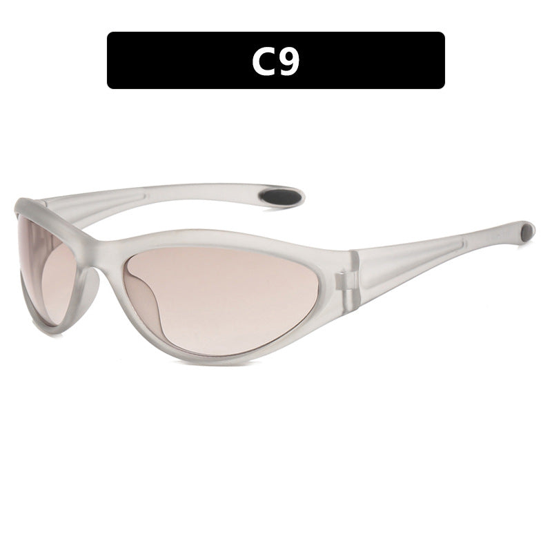 Dame sports solbrille med polarisert glass og ergonomisk design Luvikno