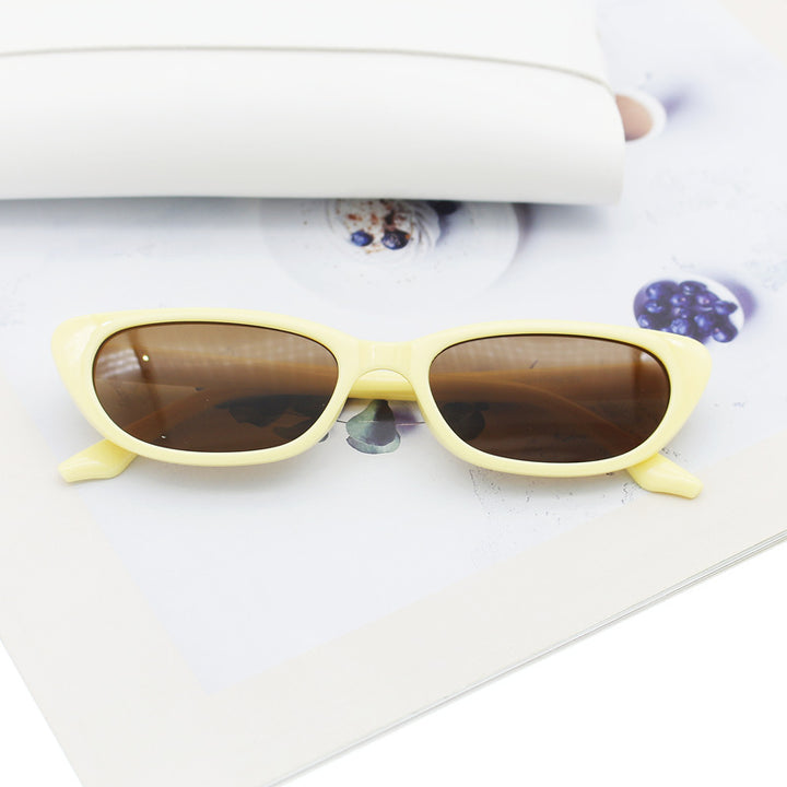 Dame Cat-Eye solbriller med eksklusiv design Luvikno