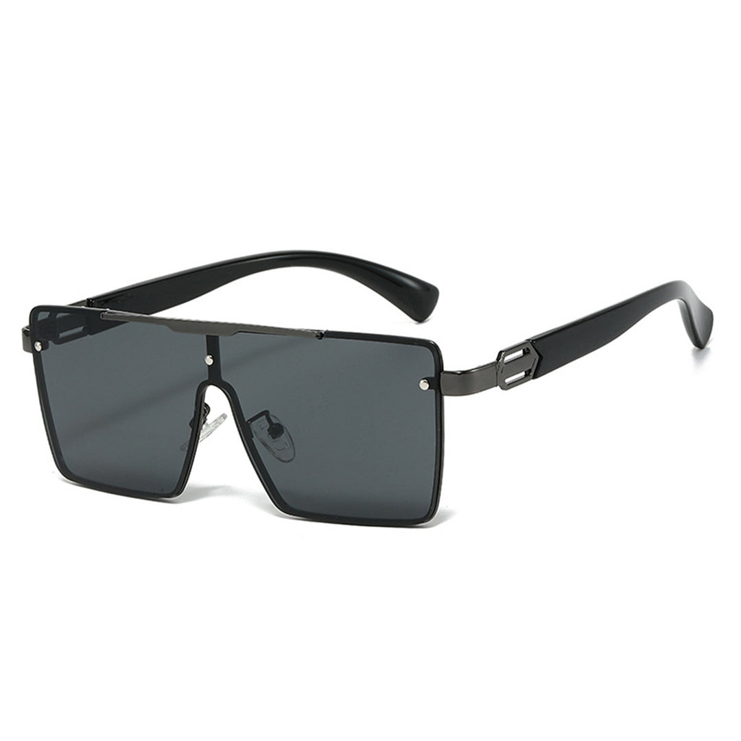 Dame Modisk Oversized Solbrille i eksklusiv Skilpaddedesign Luvikno