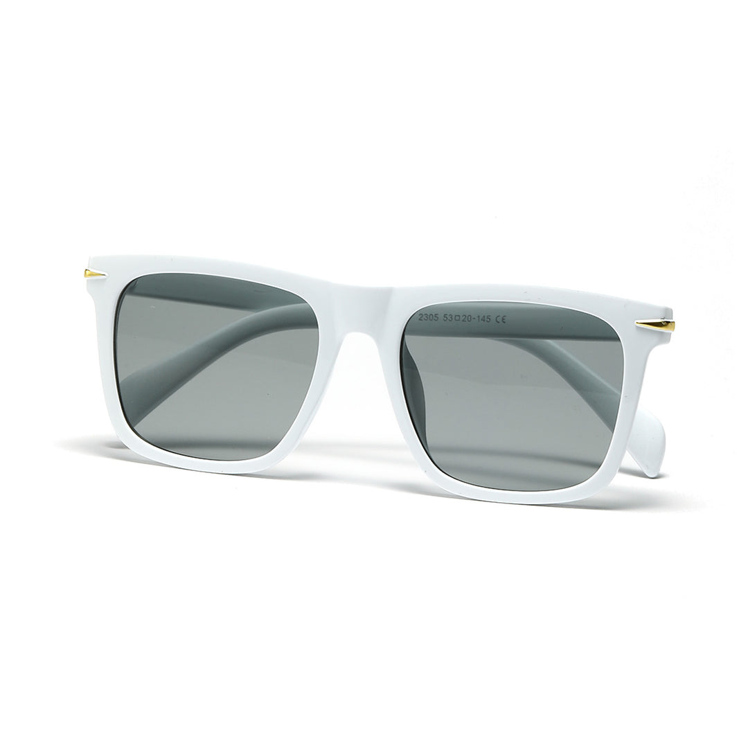 Dame moderne solbriller med elegant plastramme og UV-beskyttelse Luvikno