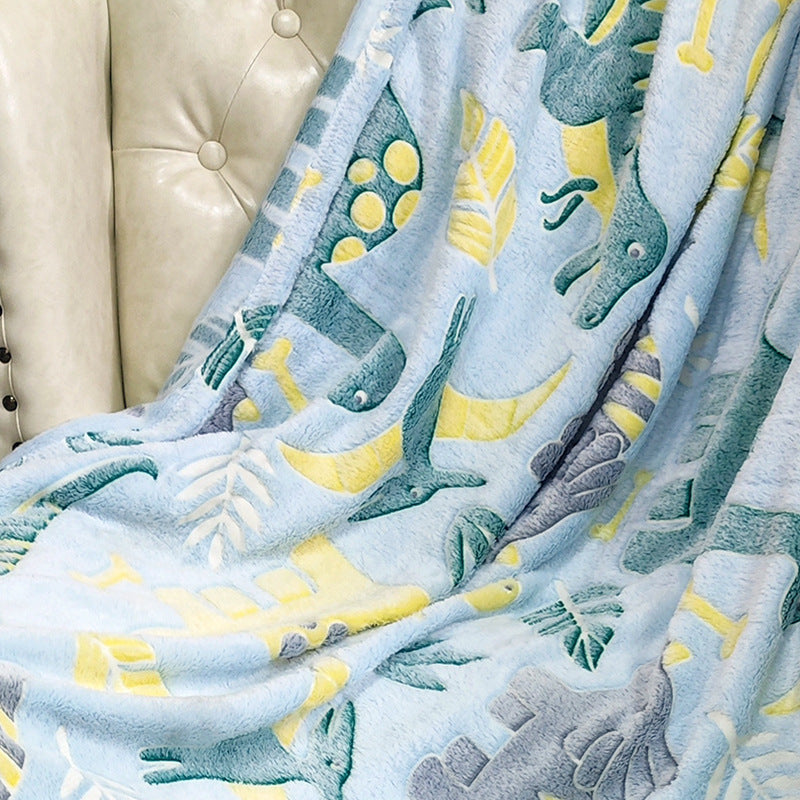 Unisex Dino-Flauschteppe Luvikno