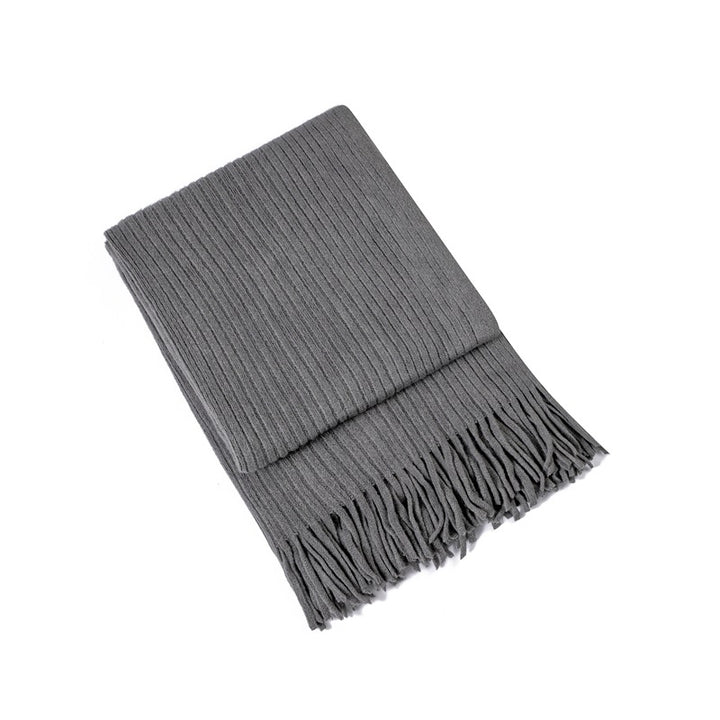 Damer cozy strikket teppe Luvikno