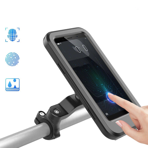 RideCharge Pro – Vanntett telefonholder med USB og 15W trådløs lading for sykkel og el-sykkel | Luvikno