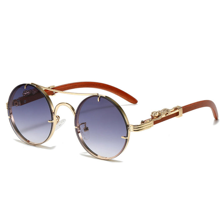 Dame elegante runde briller Luvikno