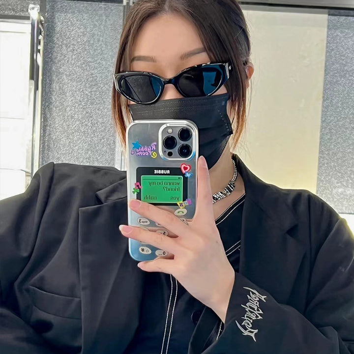 Damer moteriktig Cat-Eye solbrille med trendy ramme og UV-beskyttelse Luvikno