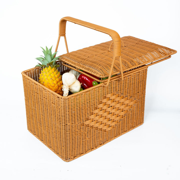 Damer Mykt vevd piknikkurv Luvikno