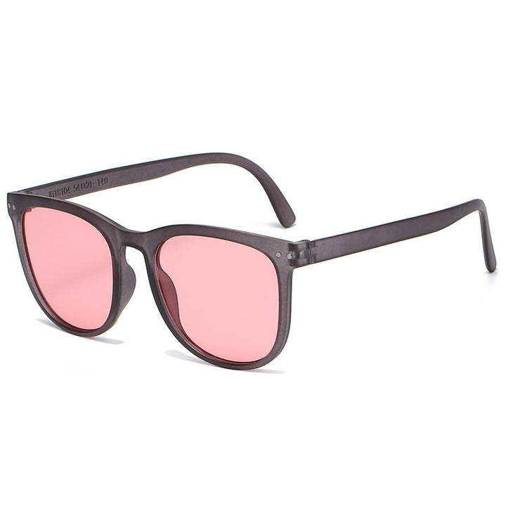 Dame Modische Skilpadde Solbrille med stilig Ramme Luvikno