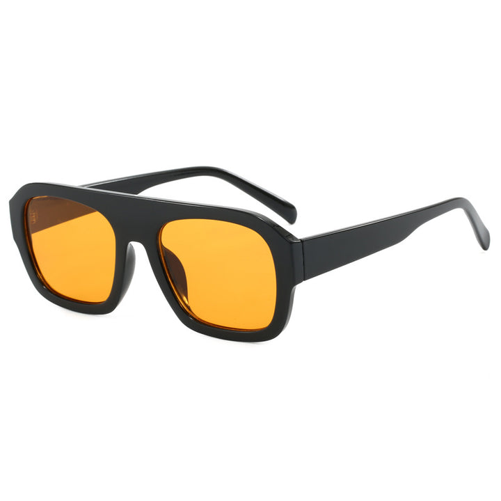 Dame oversized kvadratisk solbrille med moderne design Luvikno