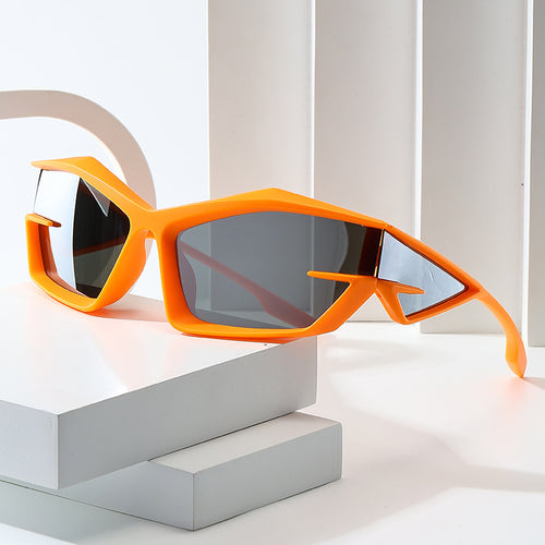 Dame Sportslig Performance-solbrille med ergonomisk design Luvikno