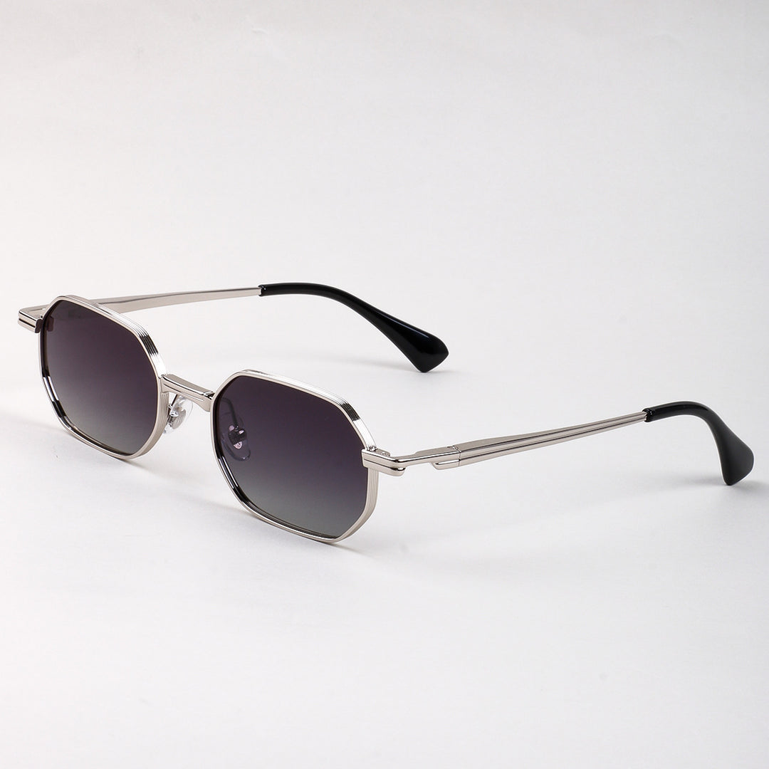 Dame Design solbrille i moderne, åttekantet stil Luvikno