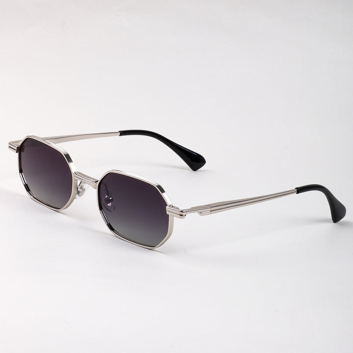 Dame Design solbrille i moderne, åttekantet stil Luvikno
