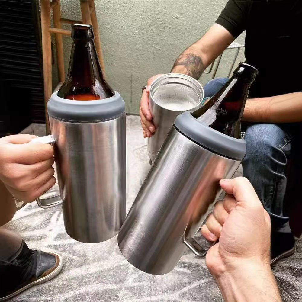 Herrer isolasjonskopp med ergonomisk håndtak Luvikno