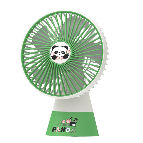 Kvinnelig Kreativ Bærbar Mini Vifte i Panda Design Skanto