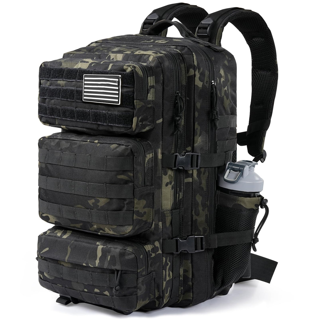Men's Tactical Military Backpack with Modular Modules Luvikno