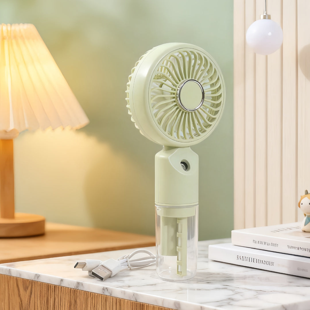 Damer Bærbar Sprayvifte med USB-tilkobling og innovativt design Luvikno