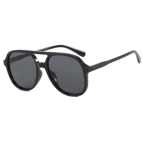 Dame oversized solbriller med innovativt design Luvikno