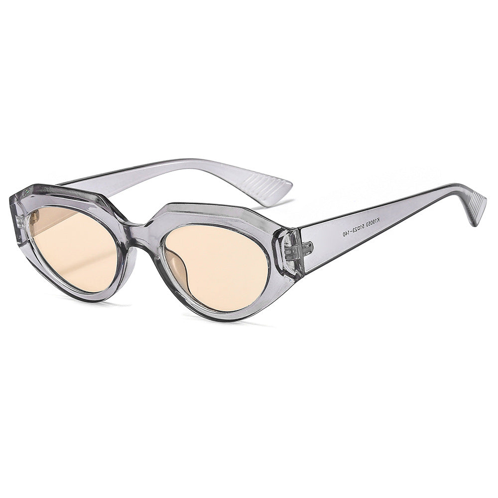 Dame trendy Cat-Eye solbriller Luvikno