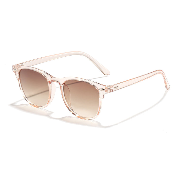 Dame trendy Gjennomsiktig Solbrille Luvikno