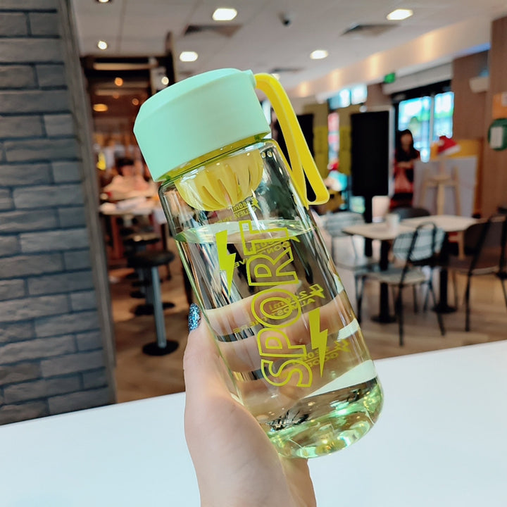 Damen Multifunksjonell Sport-drikkeflaske med fruktig infuser Luvikno