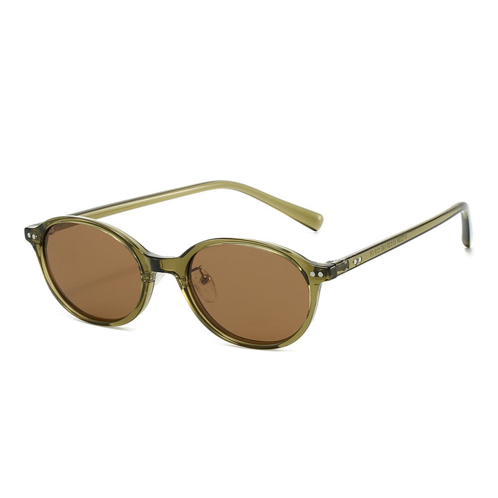 Dame Premium solbrille i elegant oval design Luvikno