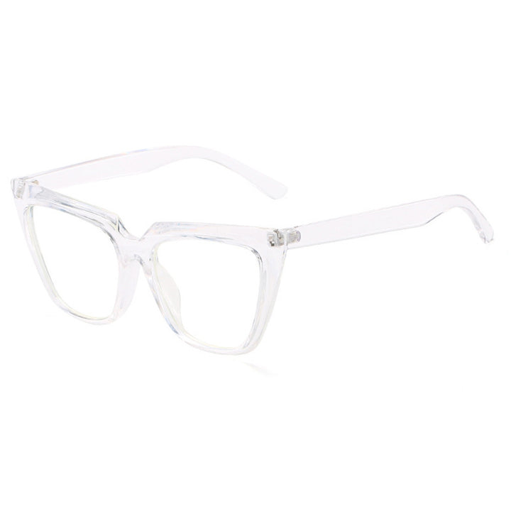 Damer Geometrisk Oversized Solbrille Luvikno