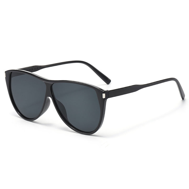Dame moderne Cat-Eye solbriller med beskyttende UV-filter og stilramme Luvikno