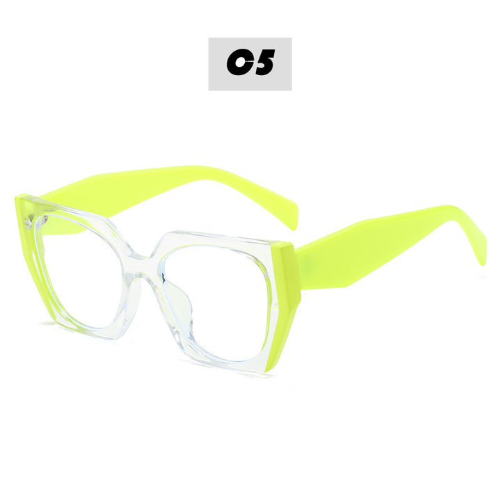 Dame Modisk Oversized Brille Luvikno
