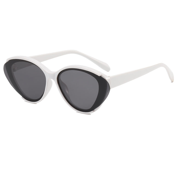 Dame Oversized solbrille med gradient Luvikno