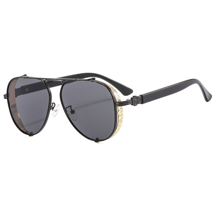 Damer Luksuriøs Retro-solbrille med kunstneriske dekorasjoner Luvikno