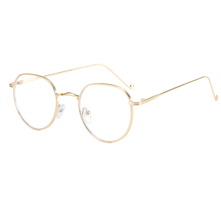 Dame moteriktig brille med elegant oval rammeform Luvikno