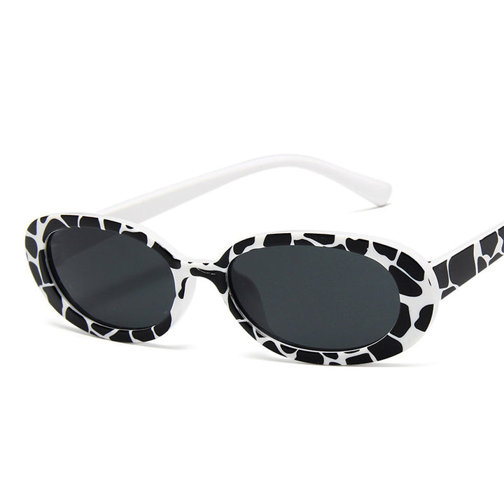 Dame moteriske Cat-Eye solbriller med UV-beskyttelse og robust ramme Luvikno