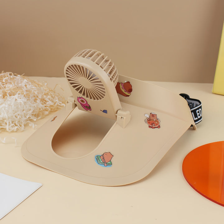 Dame Bærbar Nakkefan med ergonomisk design Luvikno