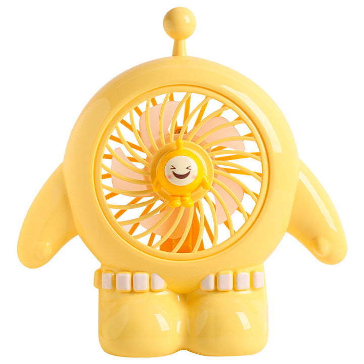 Unisex Morsom Håndvifte i kreativt Robotdesign Luvikno