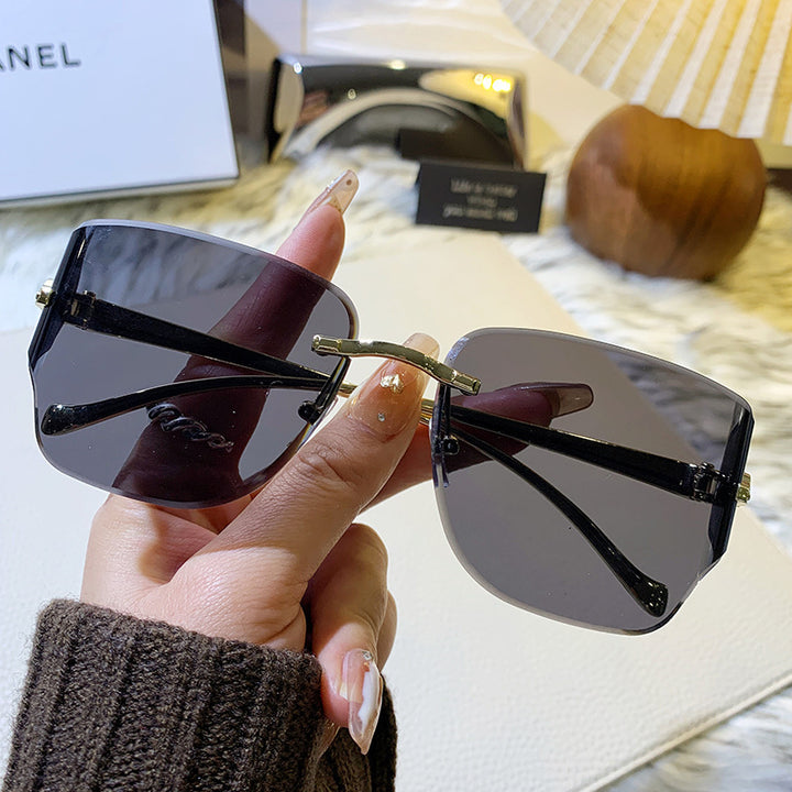 Dame eksklusiv geometrisk solbrille Luvikno