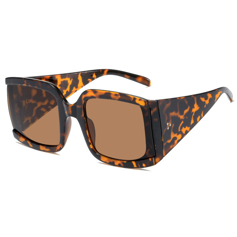 Dame Modische Oversize-solbriller Luvikno