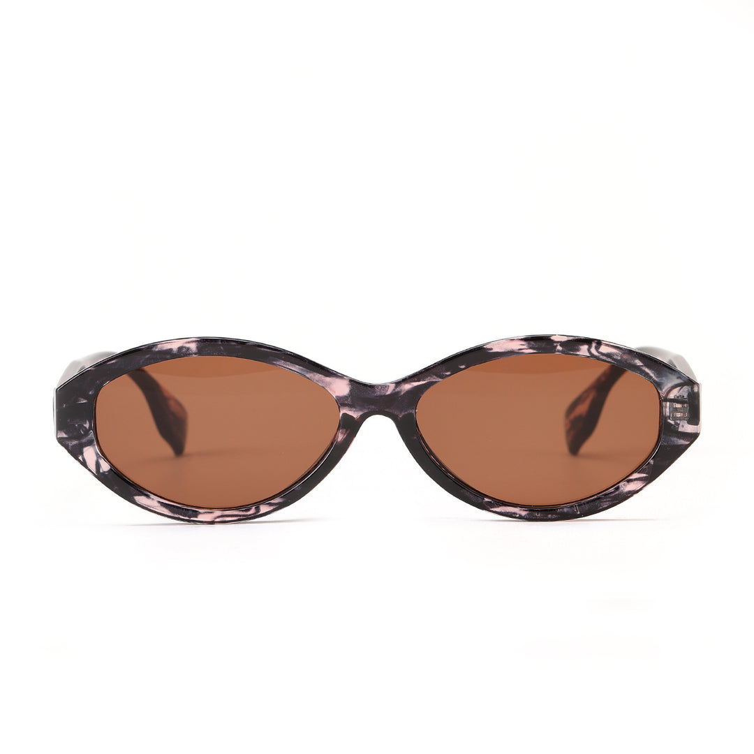 Dame moderne Cat-Eye solbriller med ergonomisk ramme Luvikno