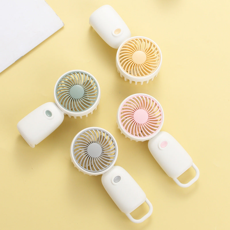 Unisex Bærbar håndholdt ventilator med USB-lademulighed Luvikno