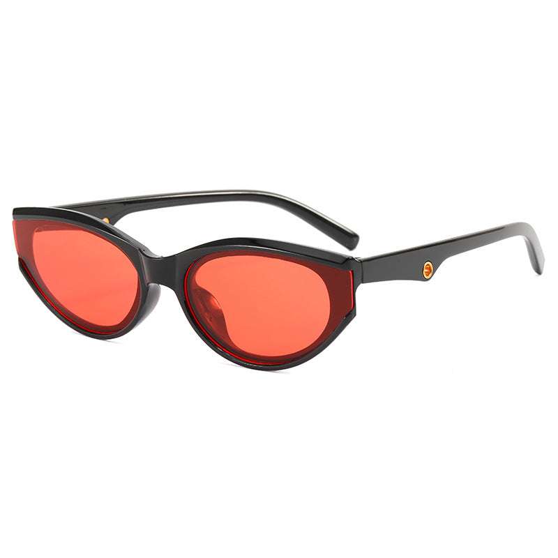 Dame Cat-Eye solbriller i elegant design Luvikno