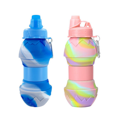 Dame 2-i-1 Silikon Drikkeflaske Luvikno