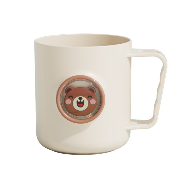 Kvinnes søte kaffekopp med munter bjørn design Luvikno