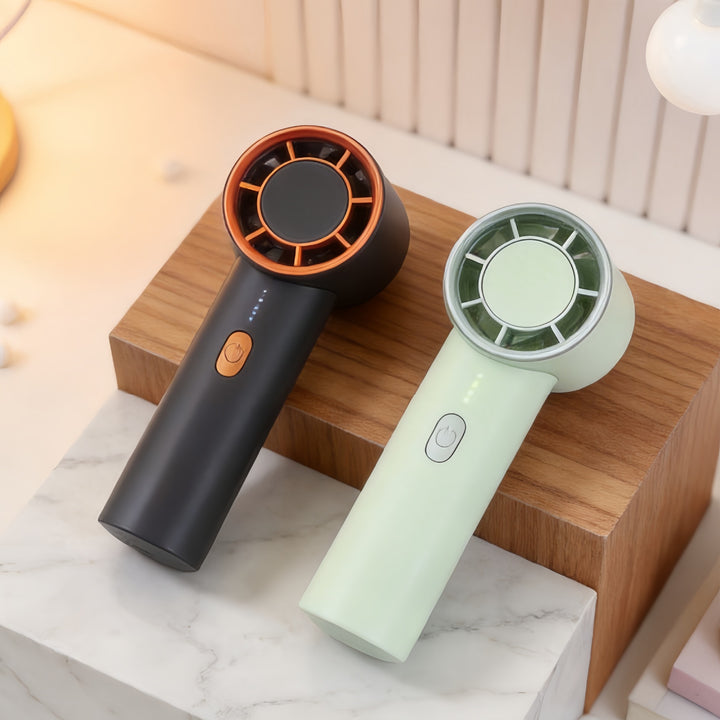 Dame bærbar mini-vifte med ergonomisk design Luvikno